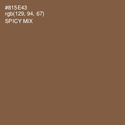 #815E43 - Spicy Mix Color Image